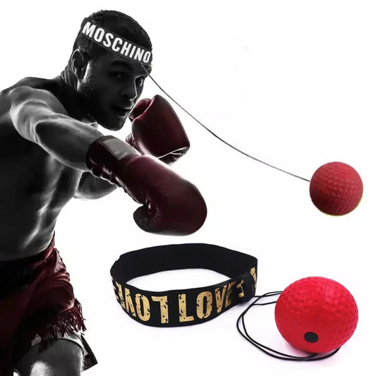 Head-Mounted Boxing Speed Ball for Training