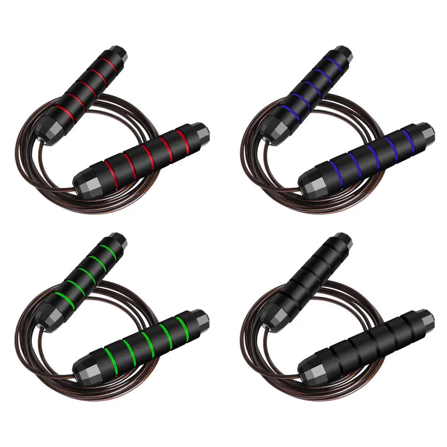 Adjustable Steel Wire Jump Rope for Fitness