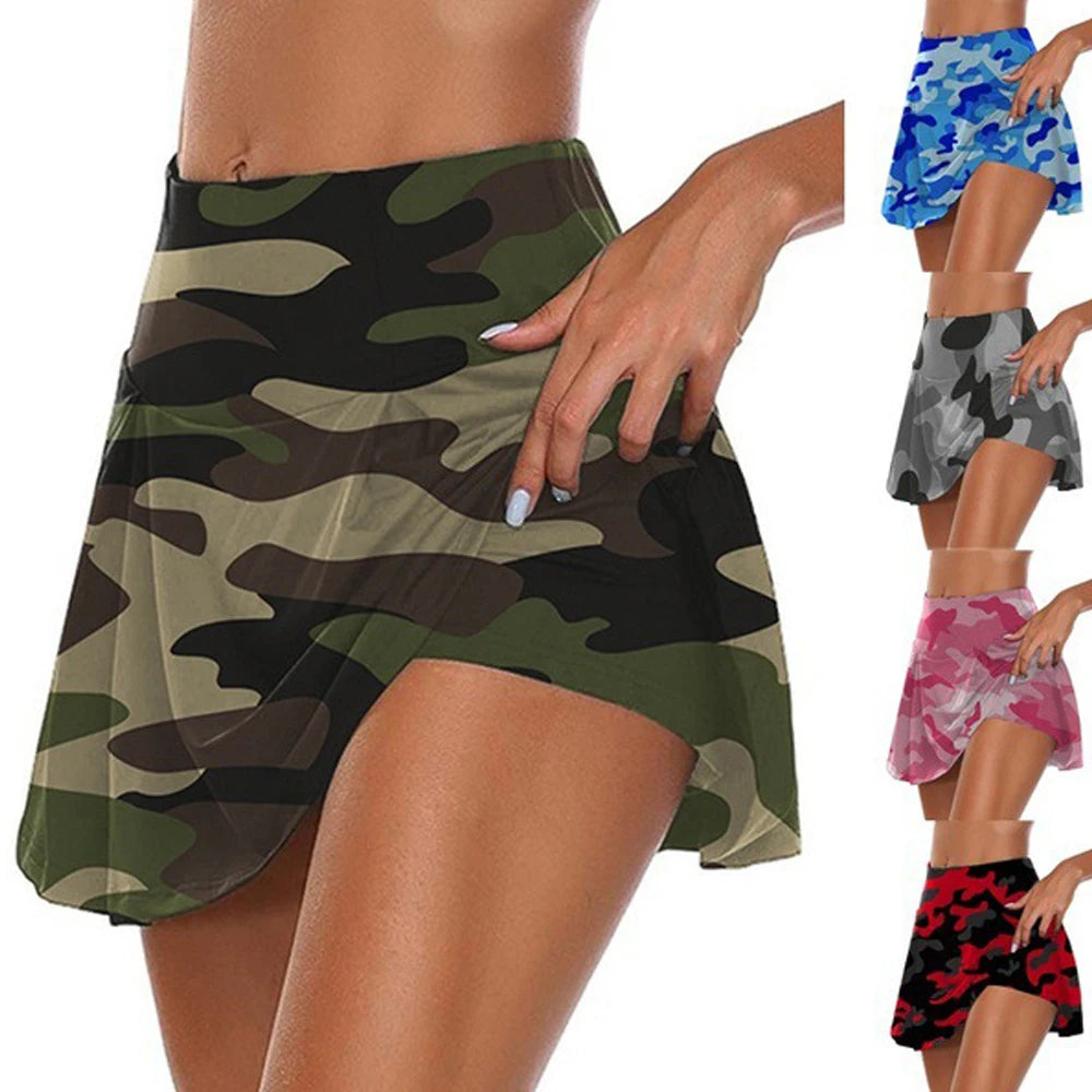 Quick Drying Women Sports Short Skirts