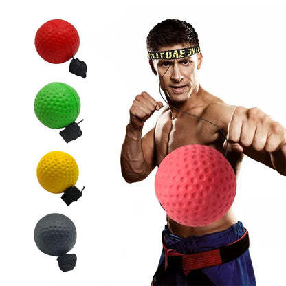 Head-Mounted Boxing Speed Ball for Training