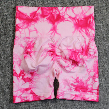 Seamless Tie Dye Sport Shorts