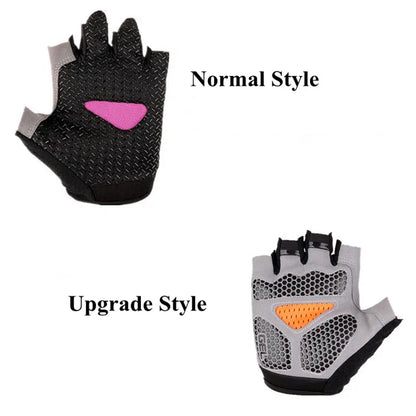 Breathable Half-Finger Cycling and Gym Gloves