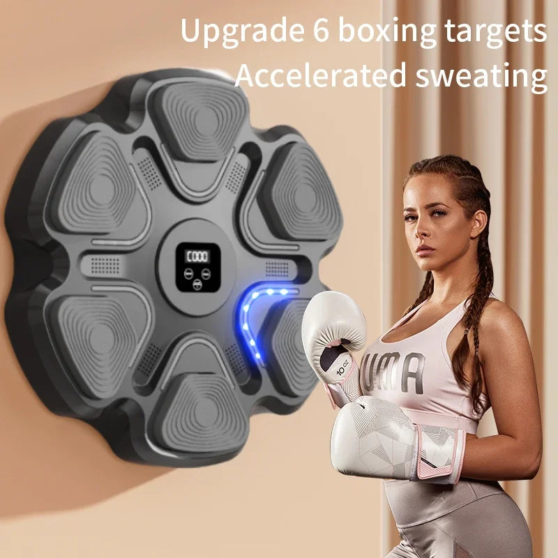 Smart Music Boxing Trainer for Home Fitness