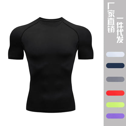 Performance Compression Running Shirt for Men