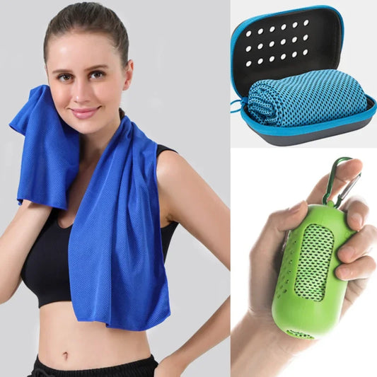 Portable Mini Silica Gel Set Dry Cool Towel