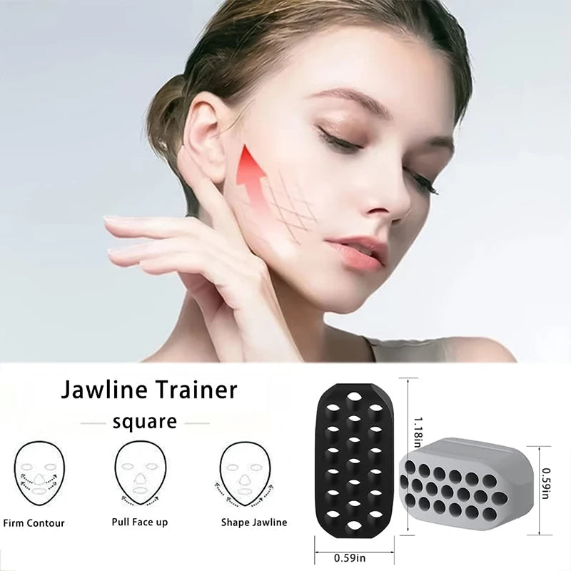 Silicone Jaw Exerciser Facial Toner