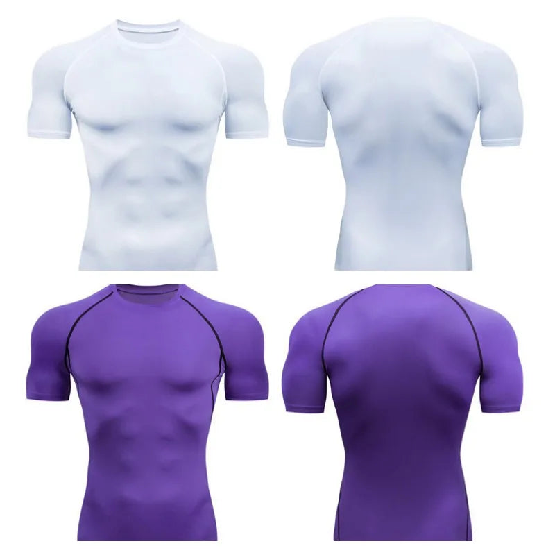 Performance Compression Running Shirt for Men