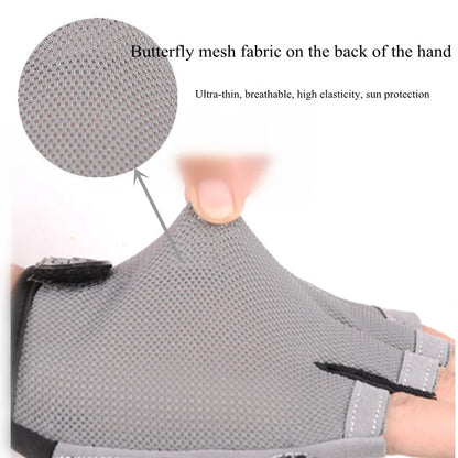 Breathable Half-Finger Cycling and Gym Gloves